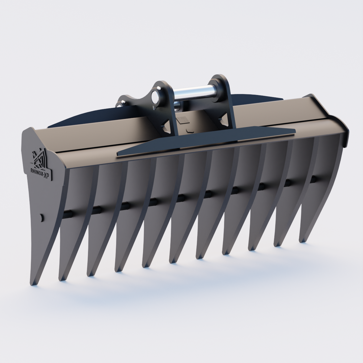 Kobelco SK210LC-11 Excavator Land Clearance Rake - 84" Heavy Duty