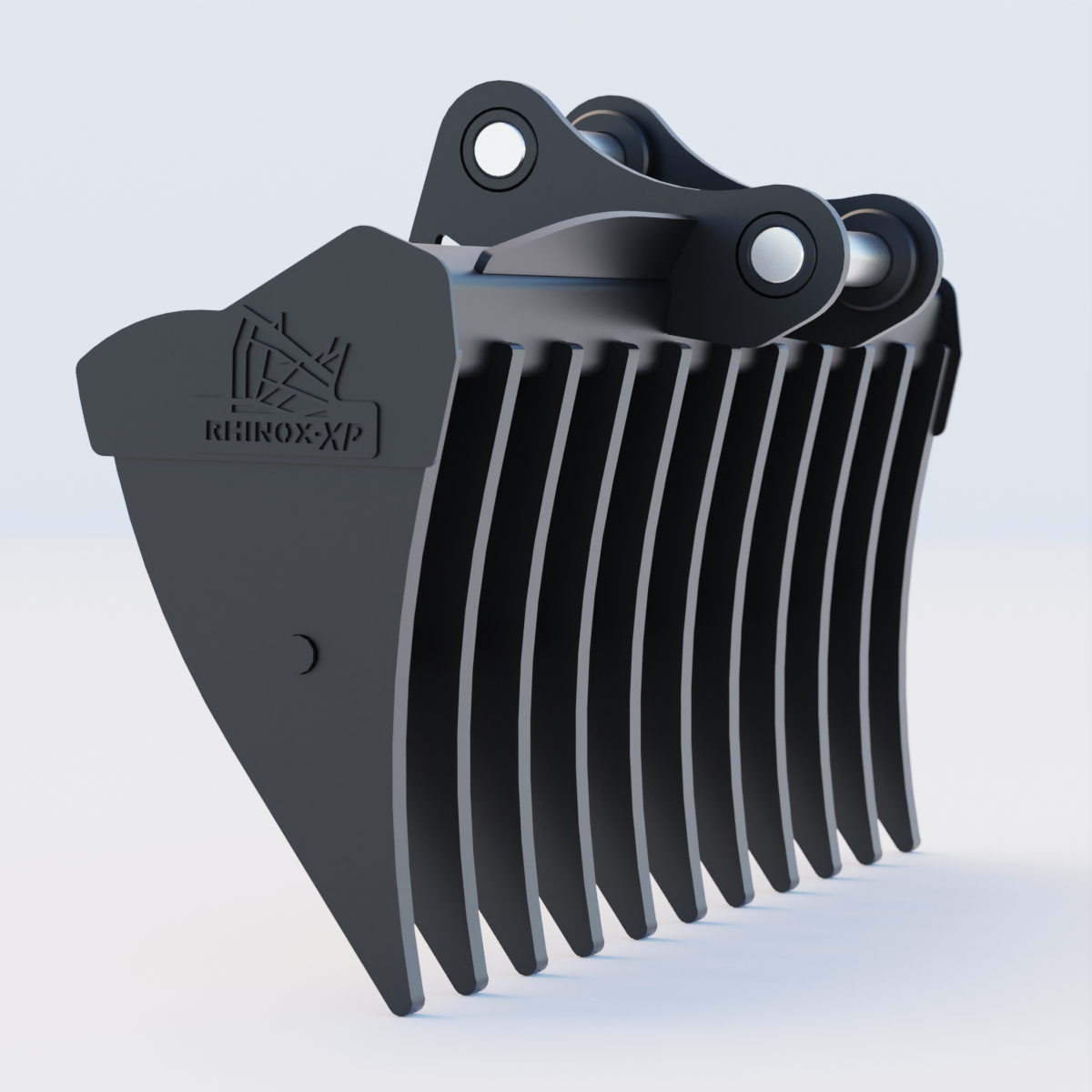Develon DX225LC-7 Excavator Land Clearance Rake - 84" Heavy Duty