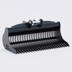 Komatsu PC238USLC-11 Excavator Rake Riddle Bucket - 84"