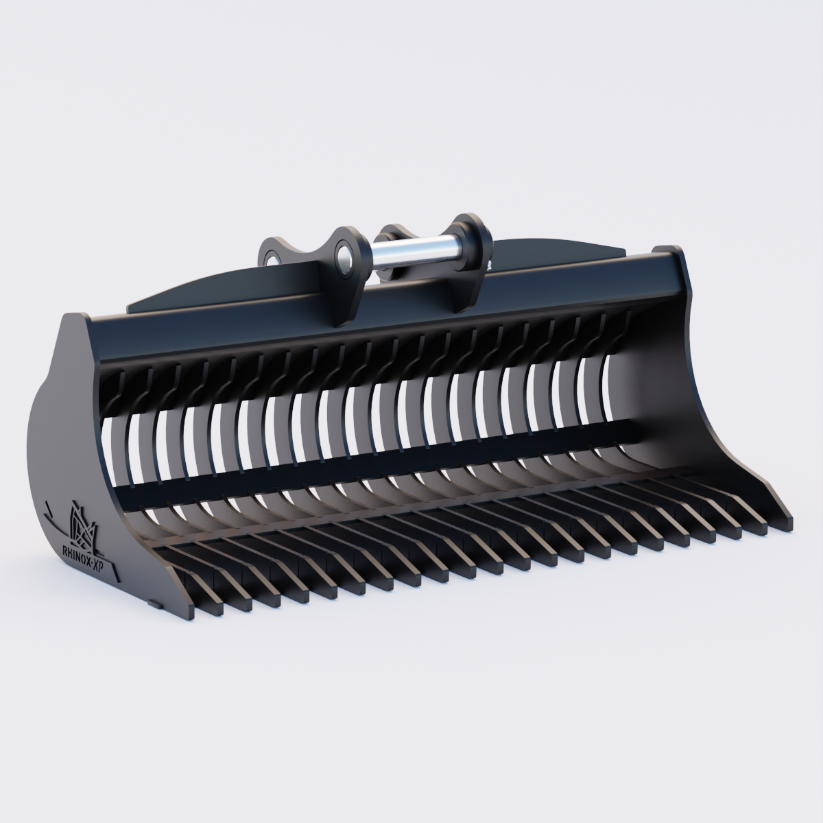 Hyundai HX235A LCR Excavator Rake Riddle Bucket - 84"