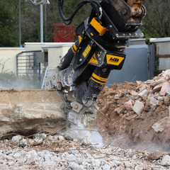 MB Crusher Demolition Pulverizer | Model MB-PT1650 | Overall Width 55" | Machine Size 19-25 Tons | For Excavators