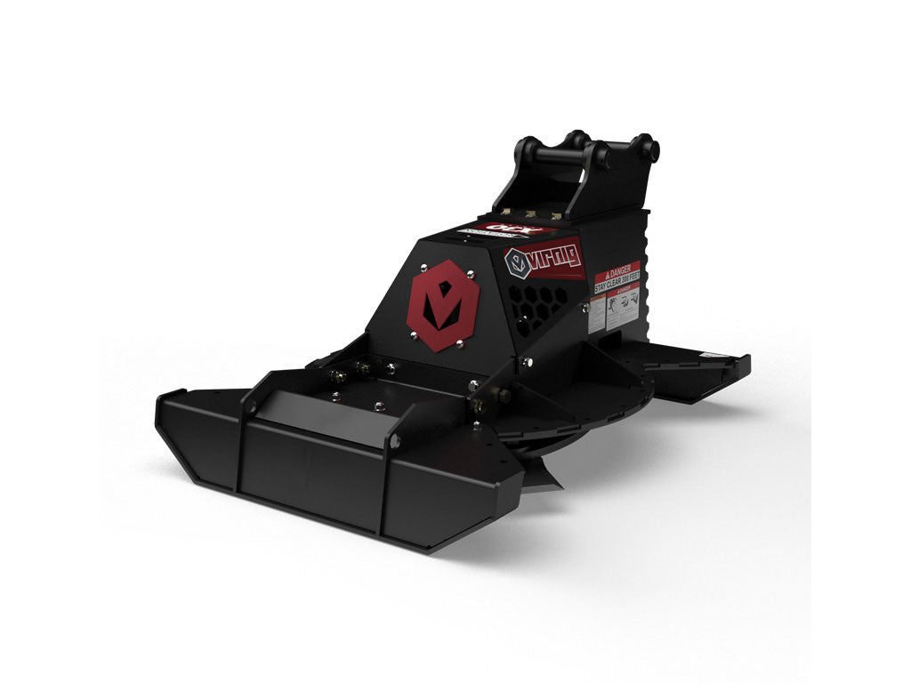 Virnig X30 42" Rotary Brush Cutter for Mini Excavator