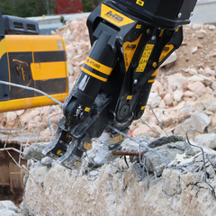 MB Crusher Demolition Pulverizer | Model MB-PT650 | Overall Width 56" | Machine Size 6–10 Tons | For Backhoe Loaders