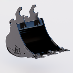 Kubota U20-3 Quick Attach Digging Bucket - 18" / 450mm