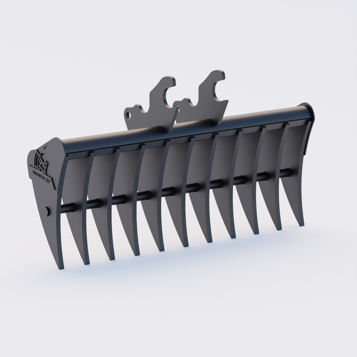 Kubota KX61-2 Quick Attach Land Rake 48" / 1200mm