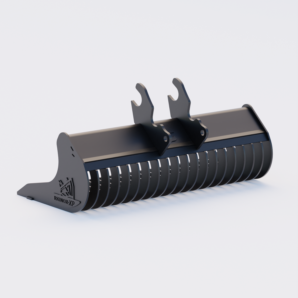 Kubota KX121 Quick Attach Rake Riddle Bucket 48" / 1200mm