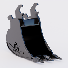 Deere 35C Quick Attach Digging Bucket - 12" / 300mm