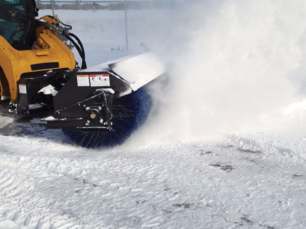 Virnig | Angle Broom for Skid Steer