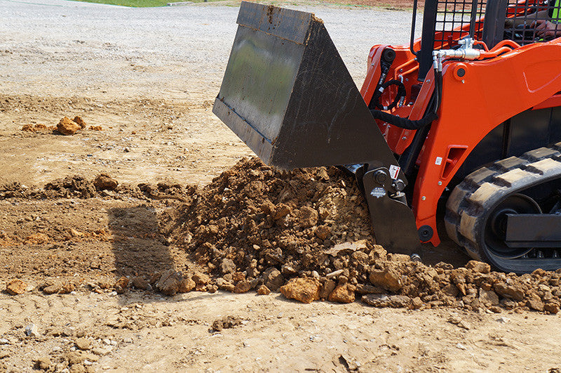 BLUE DIAMOND 4-in-1 Bucket for Skid Steer