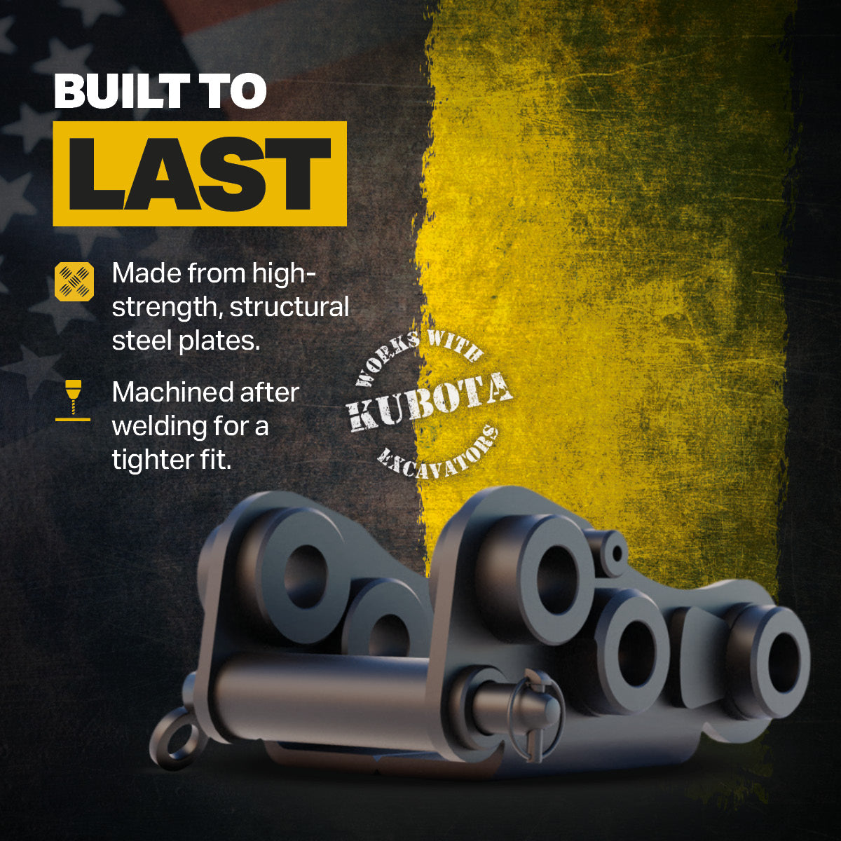 Kubota U35 Quick Attach Coupler