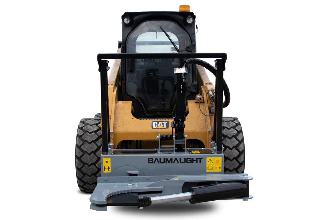 Baumalight ISH/ISR Series Tree Shear With Buncher For Skid Steer