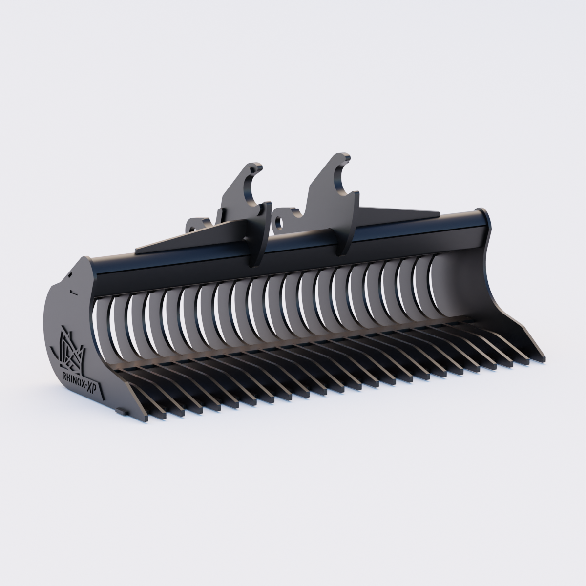 Kubota KX080 Quick Attach Rake Riddle Bucket 60" / 1500mm