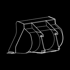 WAIN ROY | Wheel Loader bucket, class 7 (4.50 - 5.50 cu. yd.)