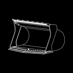 WAIN ROY | Wheel Loader bucket, class 7 (4.50 - 5.50 cu. yd.)