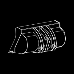WAIN ROY | Wheel Loader bucket, class 7 (4.50 - 5.50 cu. yd.)