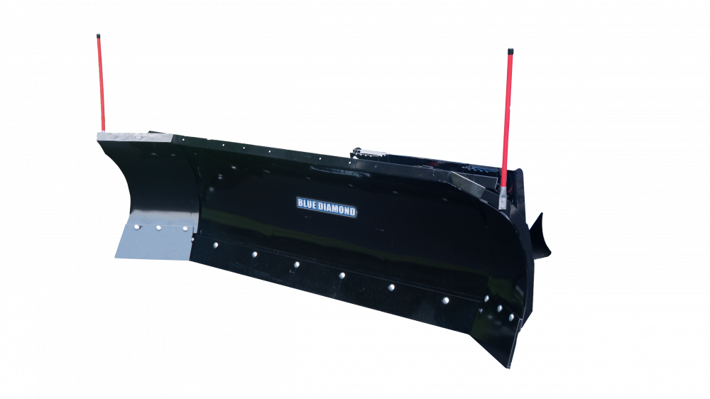 BLUE DIAMOND | Autowing Snow Plow for Skid Steer