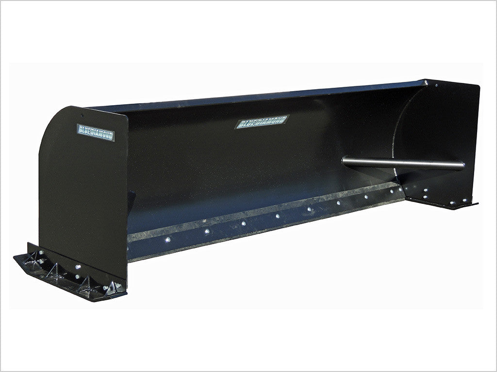 BLUE DIAMOND | Snow Pusher for Skid Steer - Heavy & Standard Duty