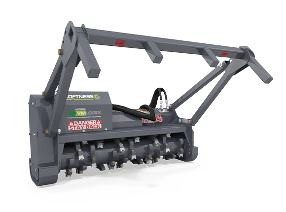 Loftness Battle Ax - S Series Mulcher for Skid Steer | High Flow