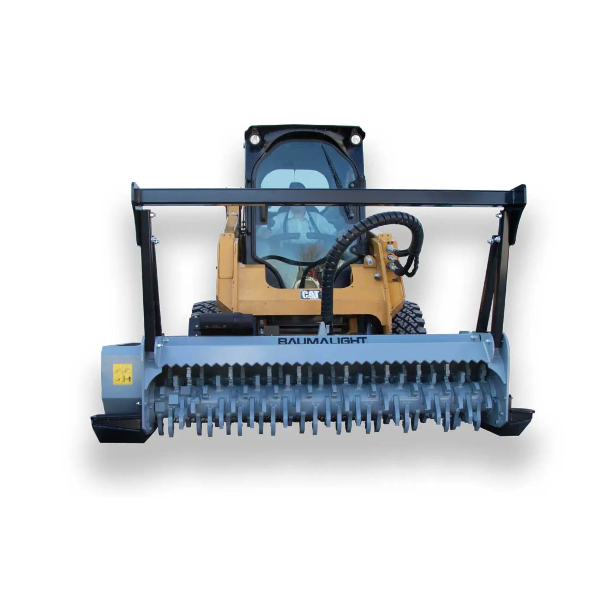 Baumalight MS572 Skid Steer Mulcher | 72" Fixed Tooth Brush Mulcher
