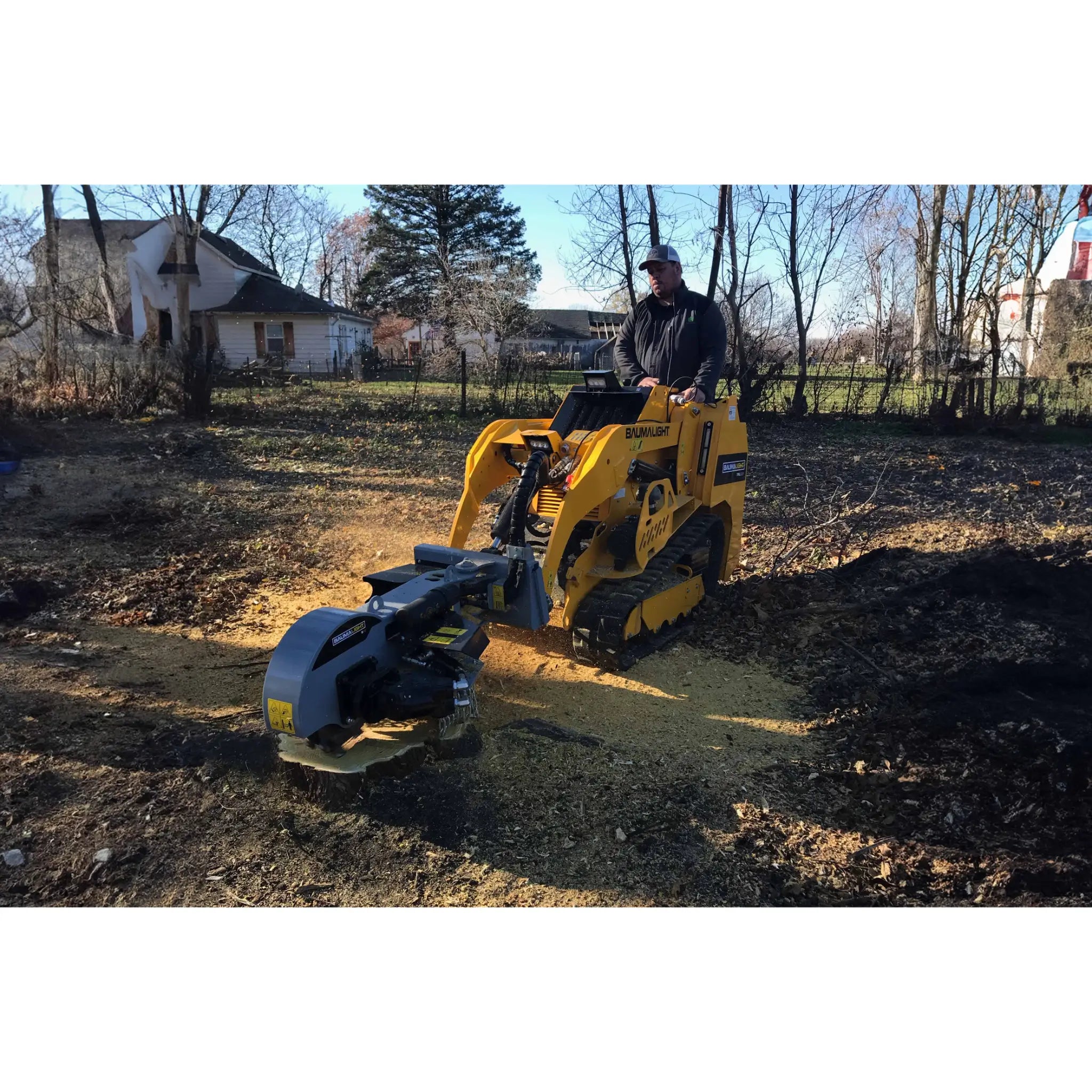 Baumalight | S16 Stump Grinder For Mini Skid Steers