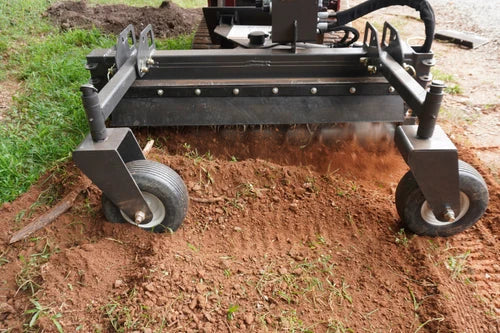CID Multi-Purpose Power Rake for Mini Skid Steers