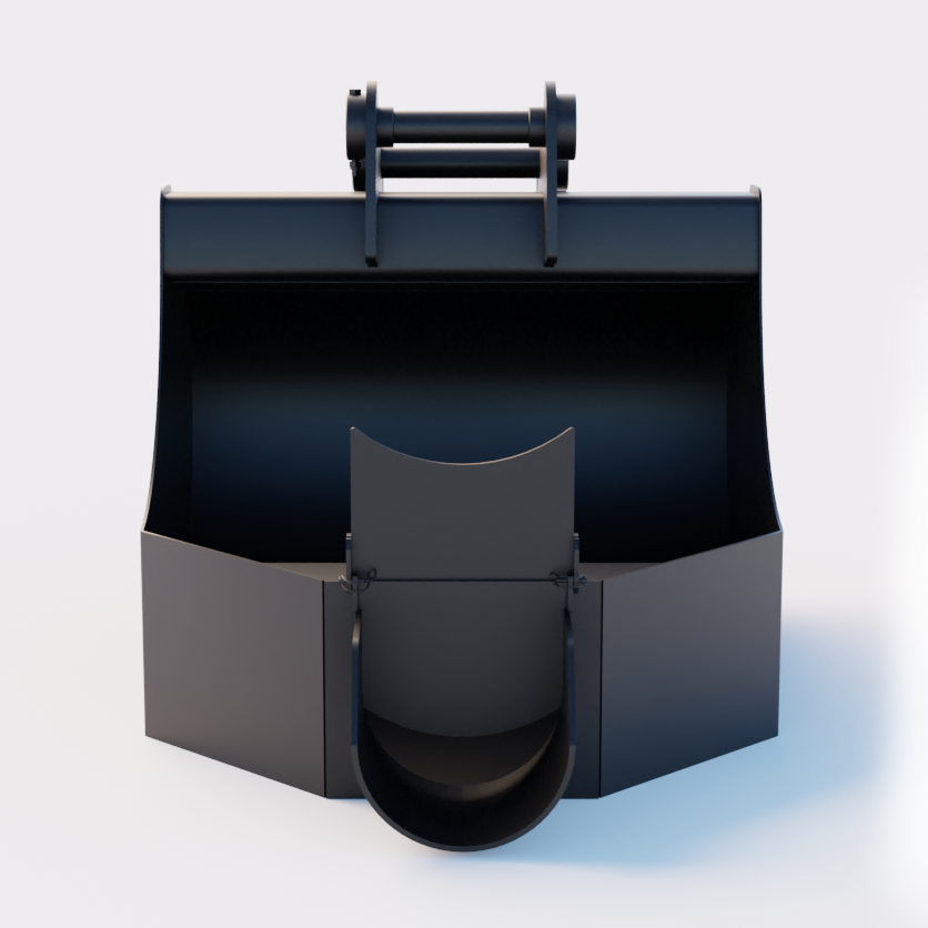 Linkbelt 145 X4 SPIN ACE Concrete Pouring Bucket
