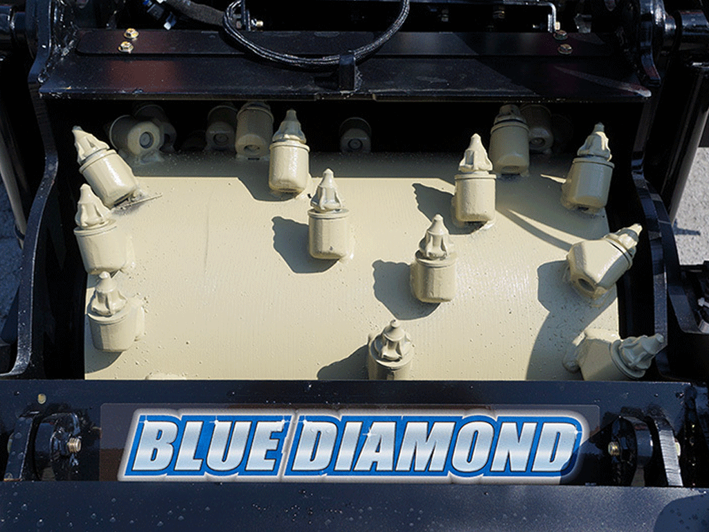 BLUE DIAMOND High Flow Cold Planer for Skid Steer 40′′ to 48′′ wide