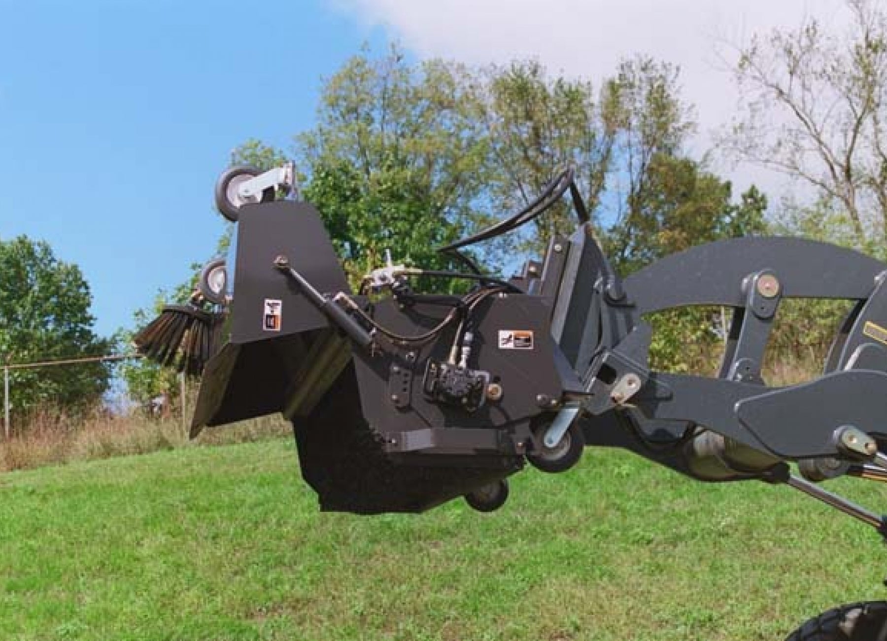 Paladin | Pickup Broom, 203 & 204 Series, CS for Skid Steer