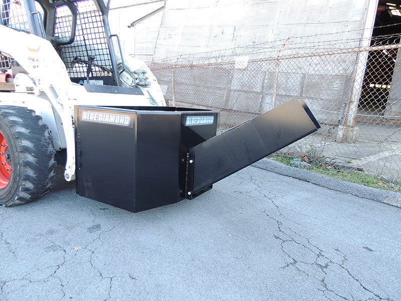 BLUE DIAMOND | Dispensing Bucket for Skid Steer