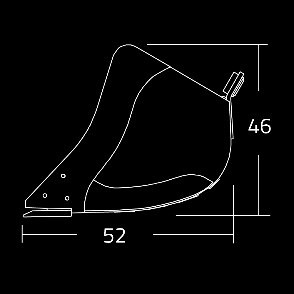 WAIN ROY | Dirt Buckets for Excavators (52,000 - 65,000 lbs.)