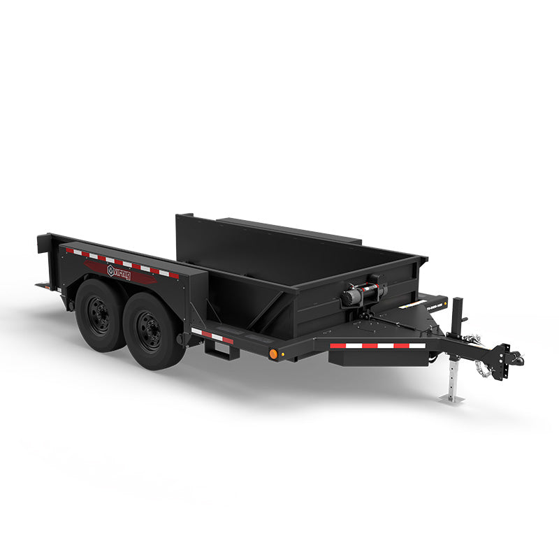 Virnig Hydraulic Drop Deck Utility Trailer