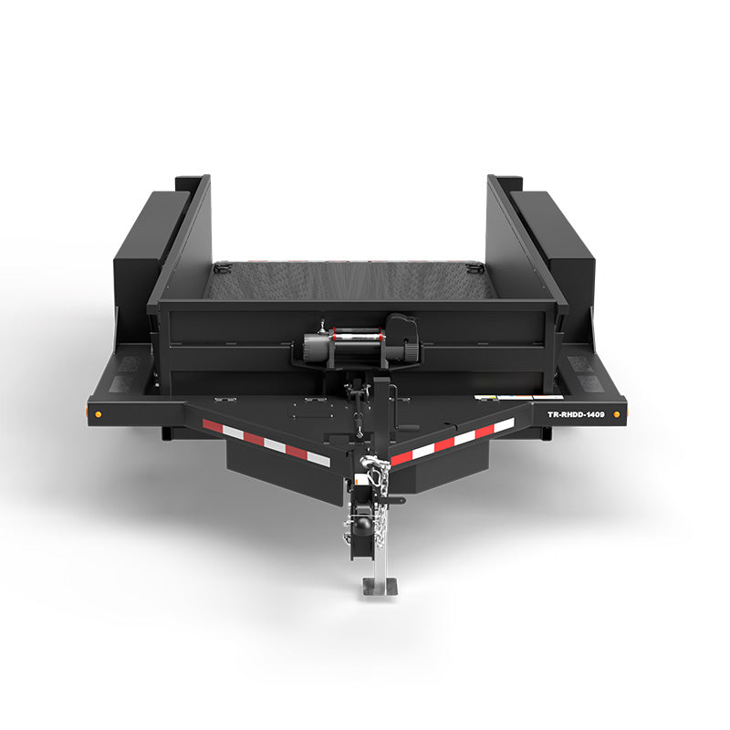 Virnig Hydraulic Drop Deck Utility Trailer