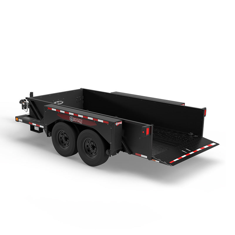Virnig Hydraulic Drop Deck Utility Trailer
