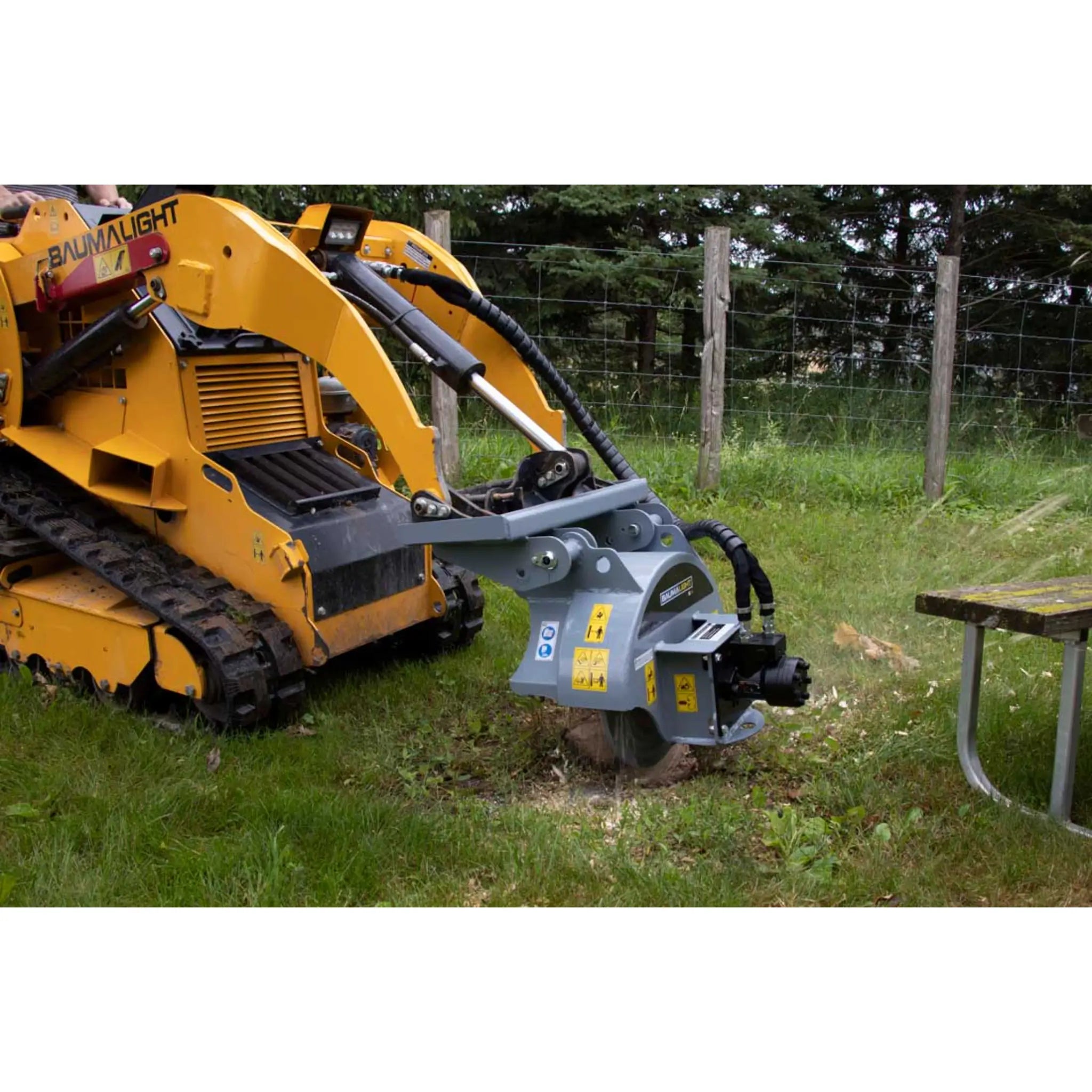 Baumalight | S14 Stump Grinder For Mini Skid Steers