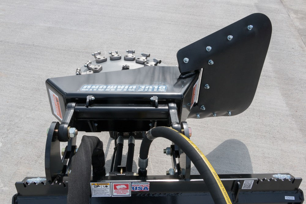 BLUE DIAMOND Extreme Duty Stump Grinder for Skid Steer