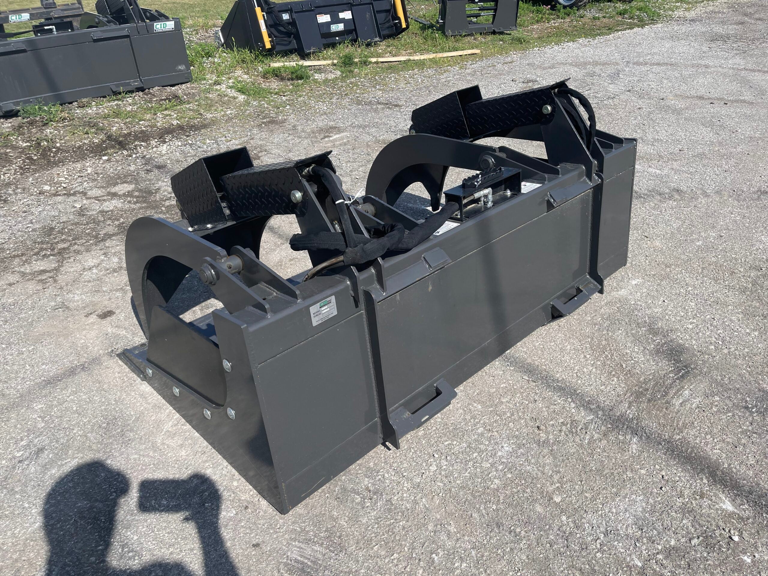 CID Grapple Bucket XD For Skid Steer