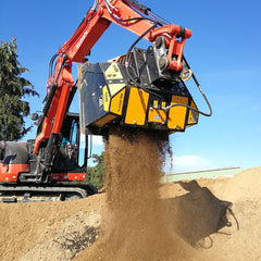 MB Crushers Padding Bucket | Model MB-HDS214 | Width 47" | Machine Size 2-6 Tons | For Excavators, Backhoe Loaders, Loaders & Skid Steers