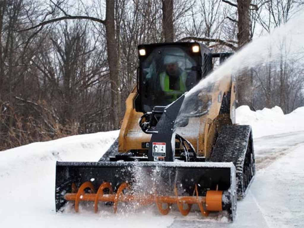 Paladin / FFC Snow Blower for Skid Steer, Low Flow