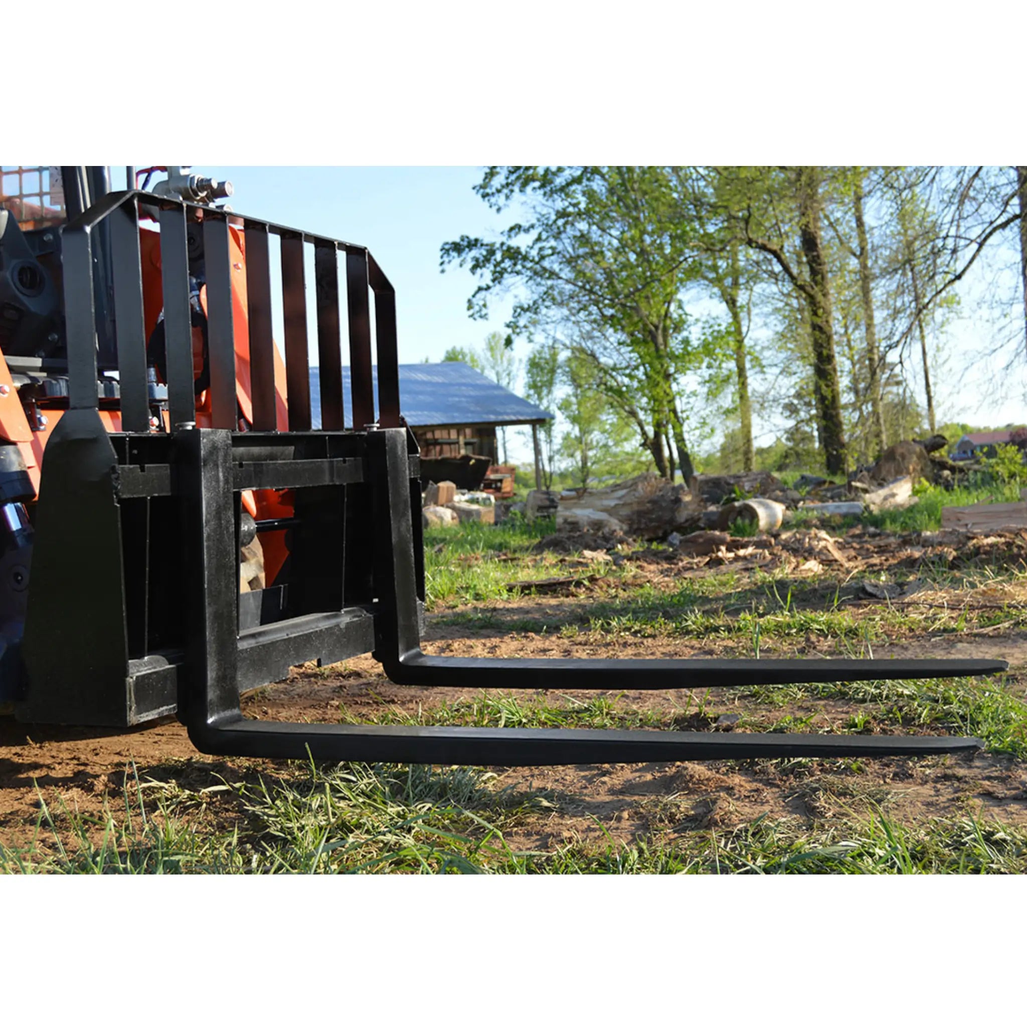 Loflin Fabrication | Skid Steer Heavy Duty Pallet Forks