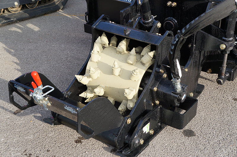 BLUE DIAMOND COLD PLANER FOR SKID STEER LOW-FLOW