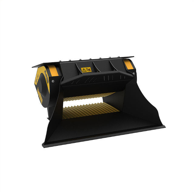 MB Crushers Bucket Crusher | Model MB-L140 S2 | Mouth Opening Width 29′′ | Oil Flow Range 26 GPM | For Skid Steers, Excavators, Loader & Backhoe Loaders