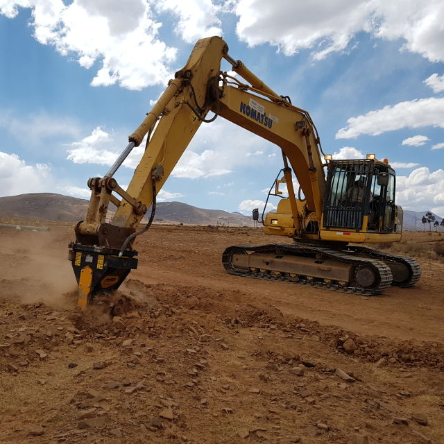 MB Crushers Drum Cutter | Model MB-R800 | Cutting Width 40" | Machine Size 10-17 Tons | For Excavators
