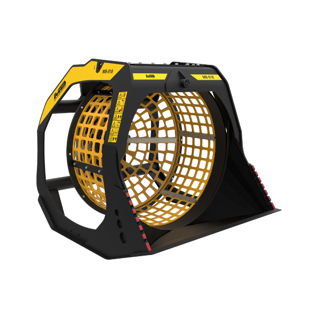 MB Crushers Screening Bucket | Model MB-S18 S4 | Width 79" | Machine Size 20-35 Tons | For Excavators