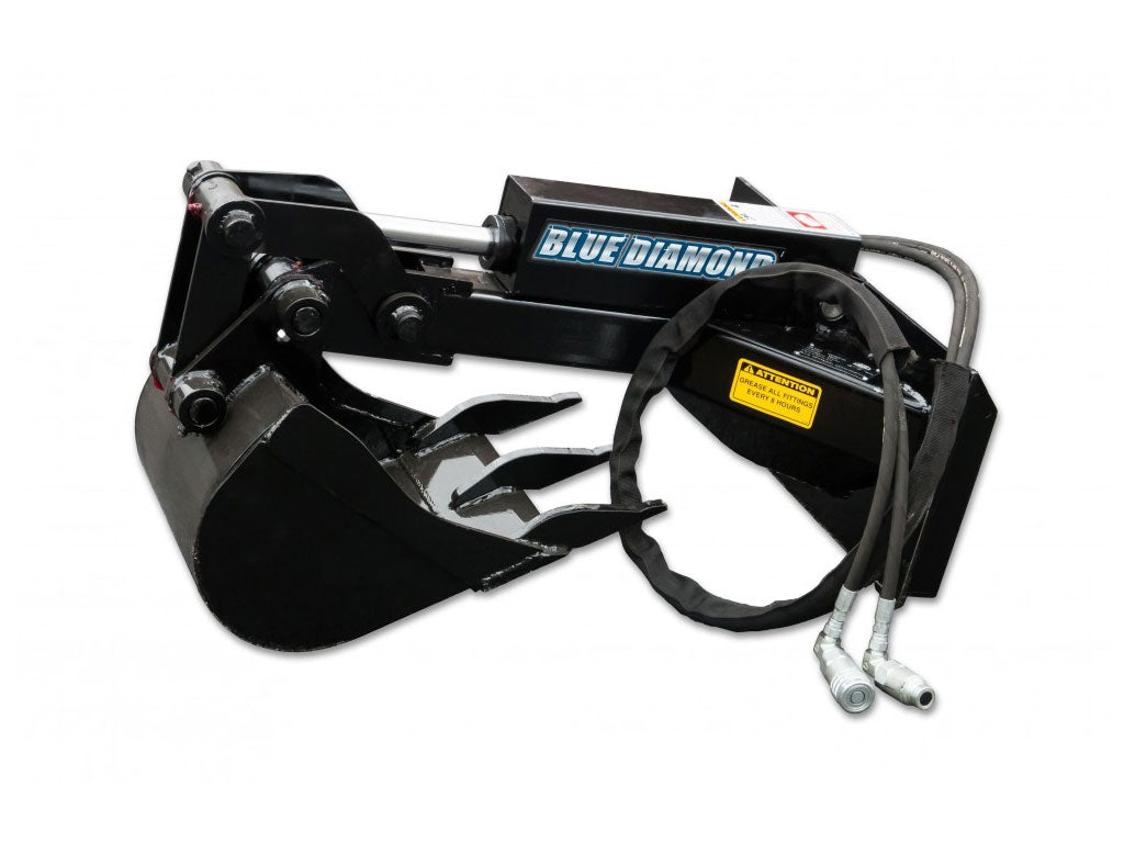 BLUE DIAMOND | Backhoe for Mini Skid Steer