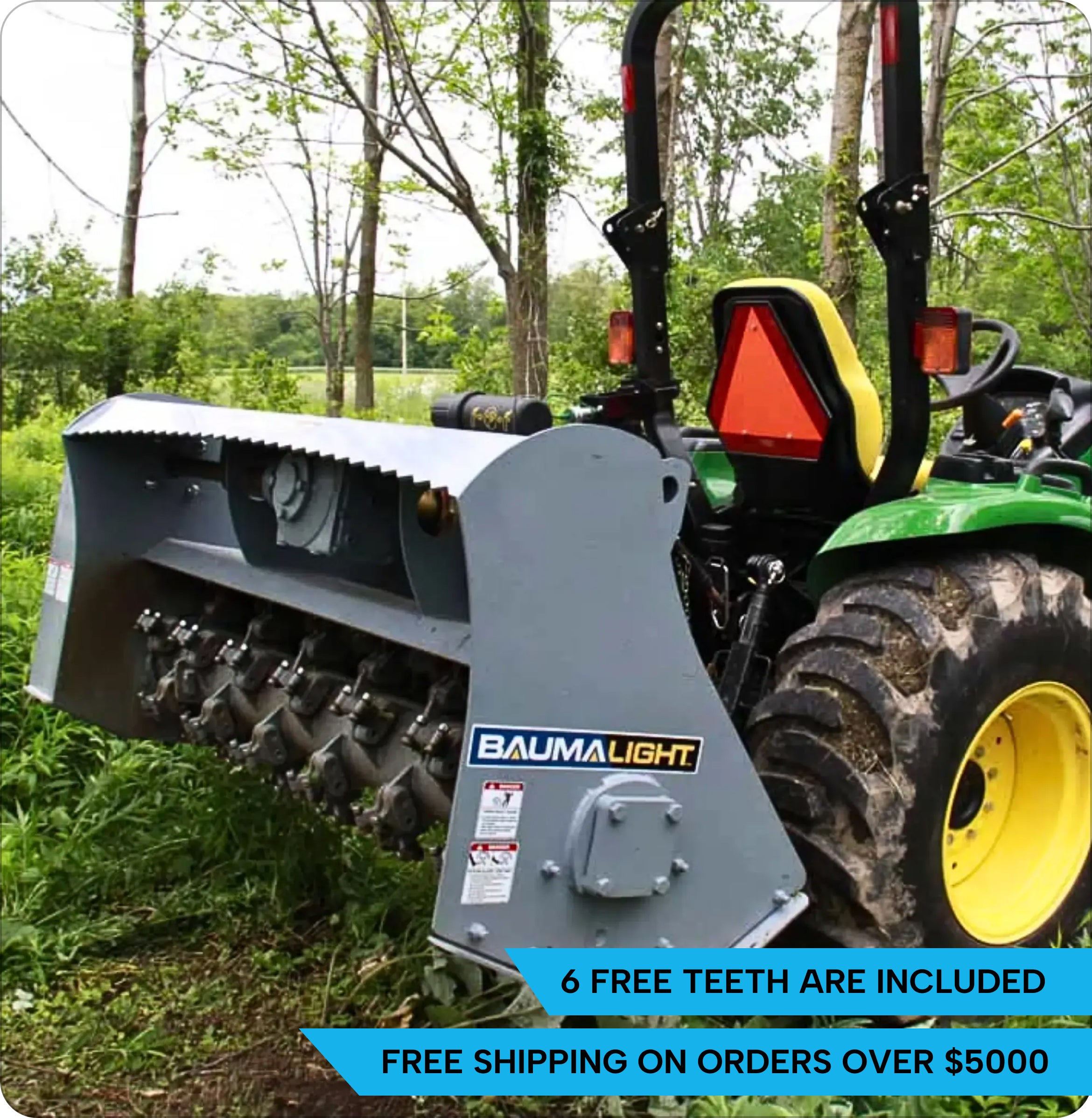 Baumalight MP360 Fixed Tooth Mulcher for PTO Tractors