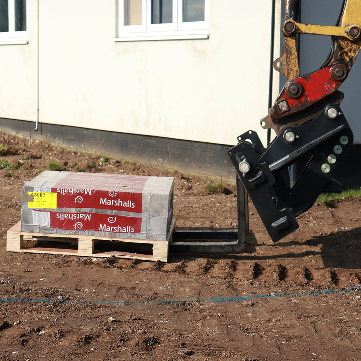 Kubota KX61 Quick Attach Pallet Forks