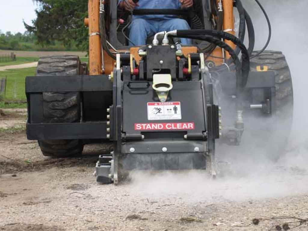Bradco | HP Series Cold Planer, High Flow for Skid Steer