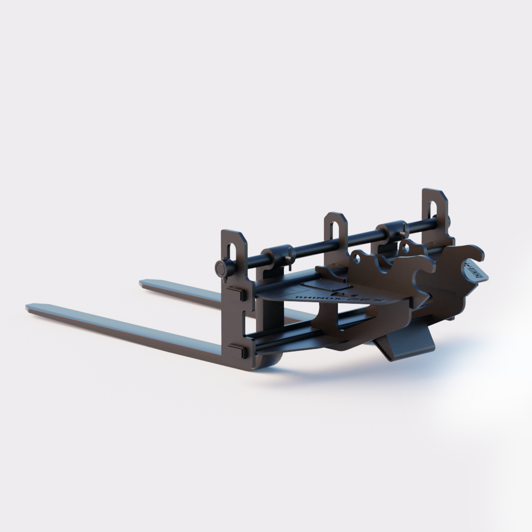 Kubota KX61 Quick Attach Pallet Forks