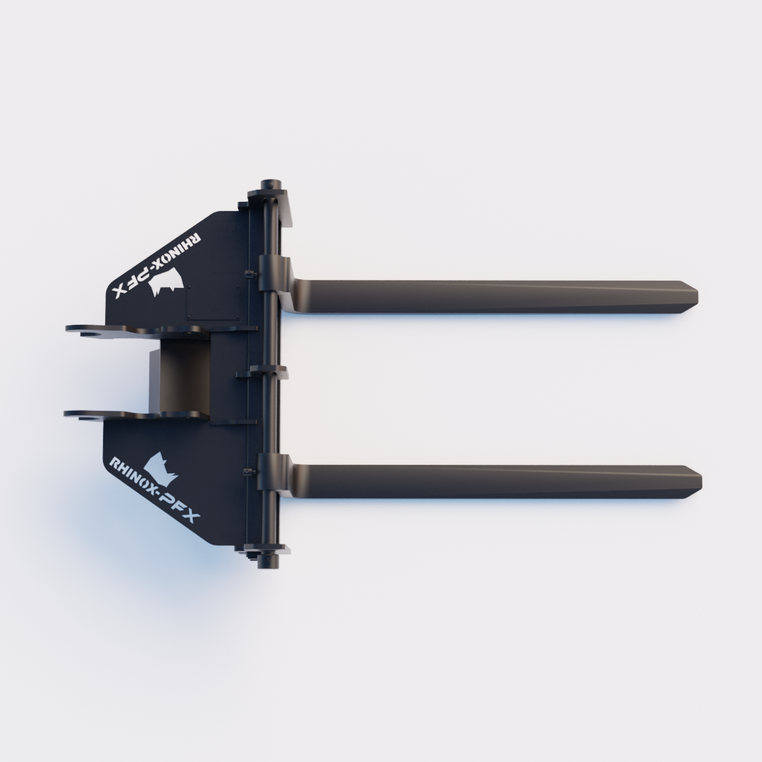 Kubota KX121-3 Quick Attach Pallet Forks