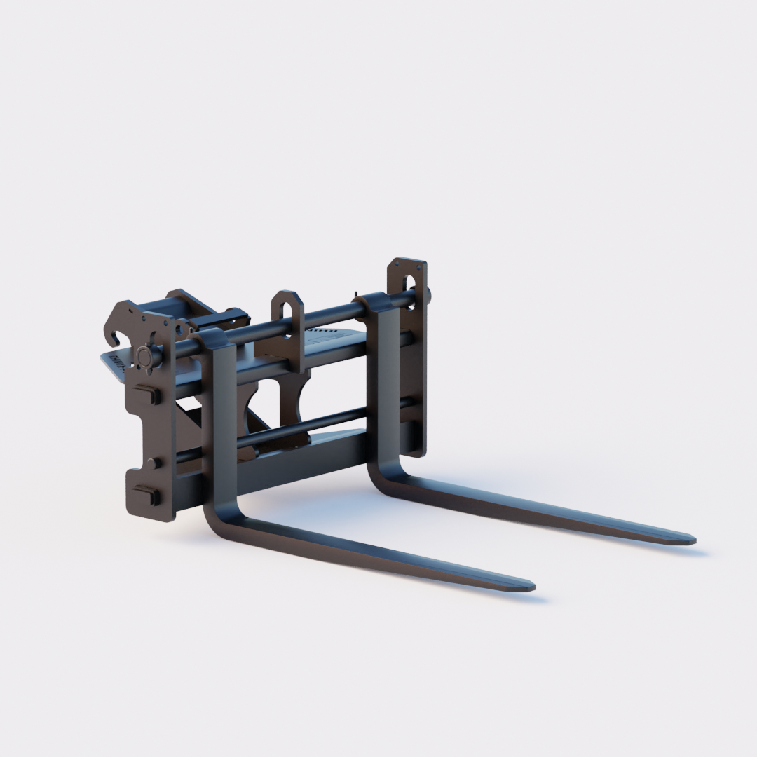 Bobcat E63 X-CHANGE Pallet Forks